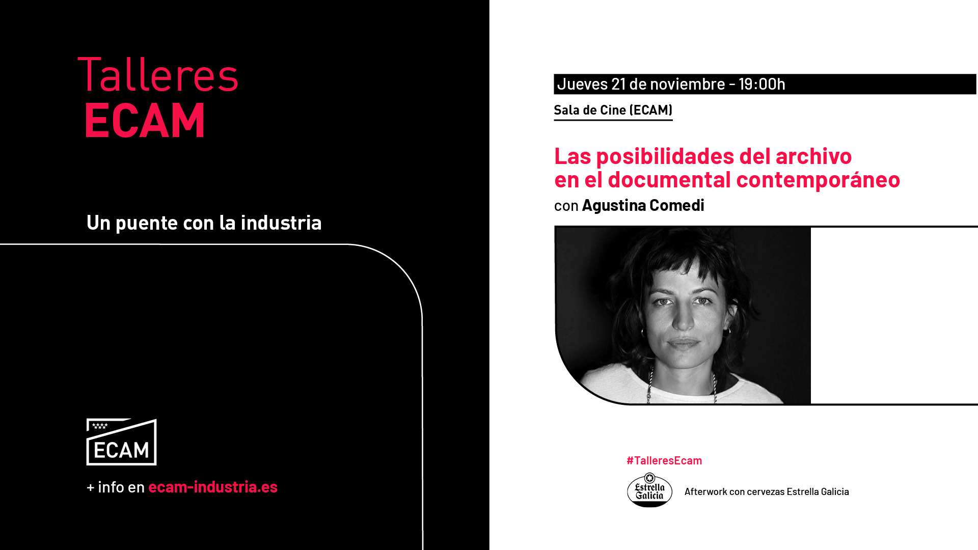 #TallerECAM: 'Las posibilidades del archivo en el documental contemporáneo', con Agustina Comedi